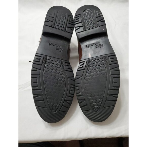 Allen Edmonds 'Links' Golf Shoes Men's Black / Brown Leather Saddle Size 11 B - Picture 11 of 16